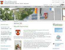 Tablet Screenshot of grasbrunn.de